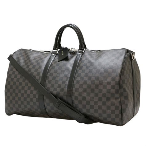 louis vuitton keepall 50 shoulder strap|Keepall Bandoulière 50 Damier Graphite Canvas .